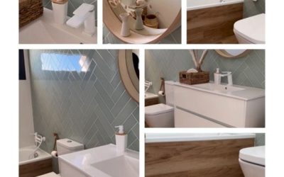 Exposición de cerámica para interior y exterior